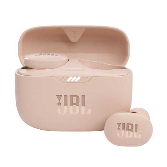 JBL Tune 130NC TWS - Sand - True wireless Noise Cancelling earbuds - Hero
